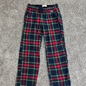 A&F plaid pajama pants